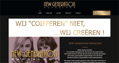 Desktop Screenshot of newgeneration.be