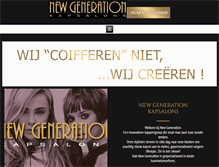 Tablet Screenshot of newgeneration.be